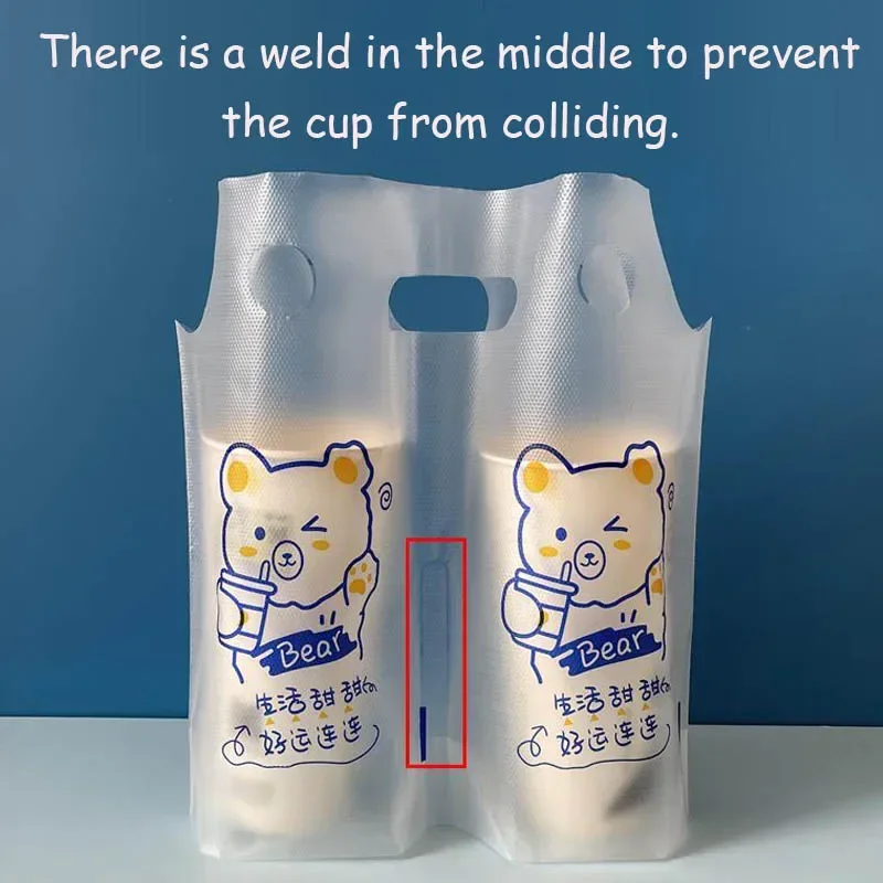 100Pcs 500/700ml Milk Tea Pack - Women Bags Under 500 のレビューと価格