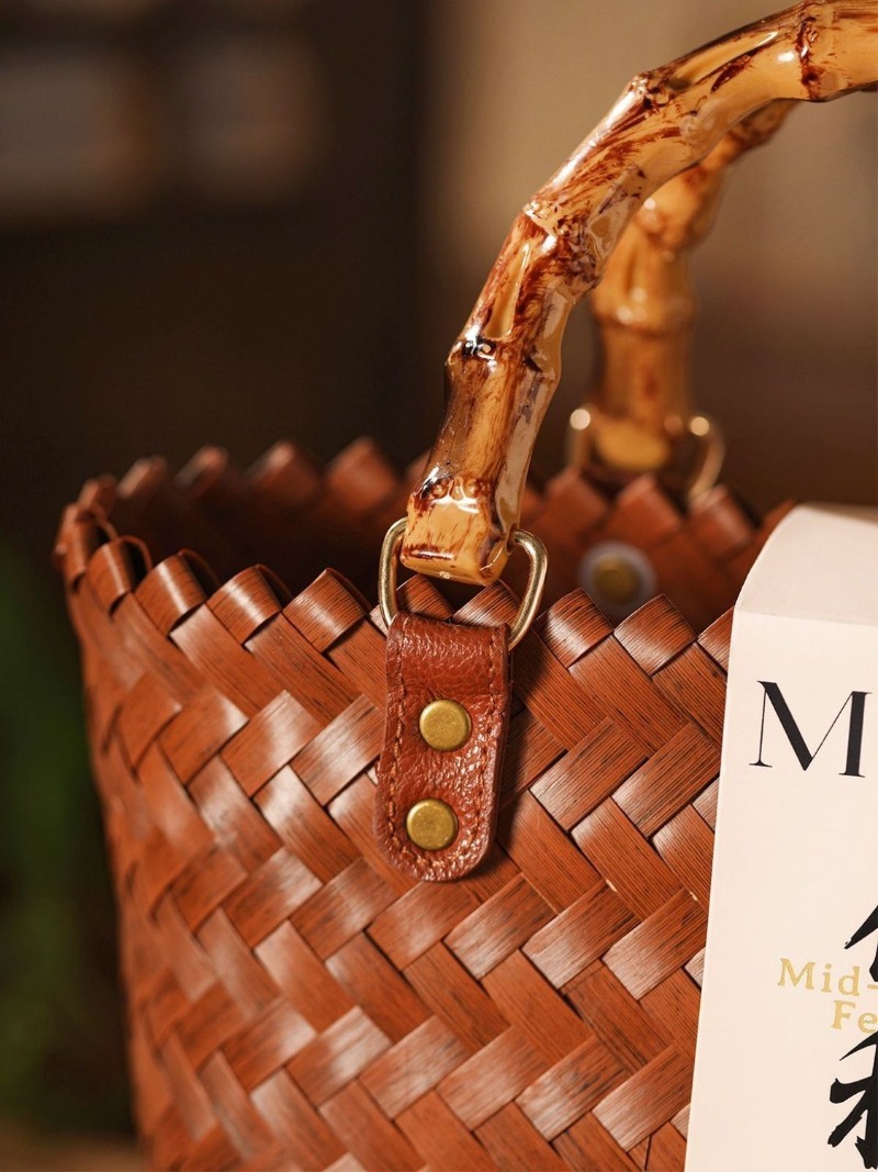 Pure handmade handbag commuter - Basket Bag Wicker のレビューと価格