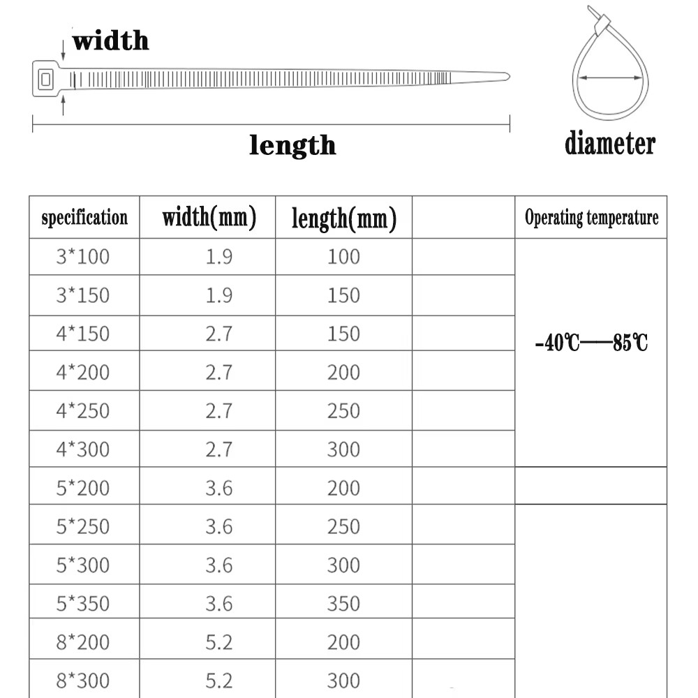 500/1000PCS/bag Self-locking P - Women Bags Under 500 のレビューと価格
