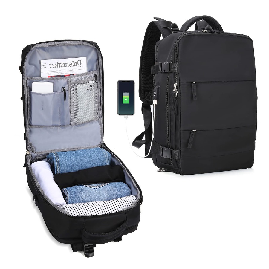 【New Arrival】Black Travel Back - Women Bags For Travel のレビューと価格
