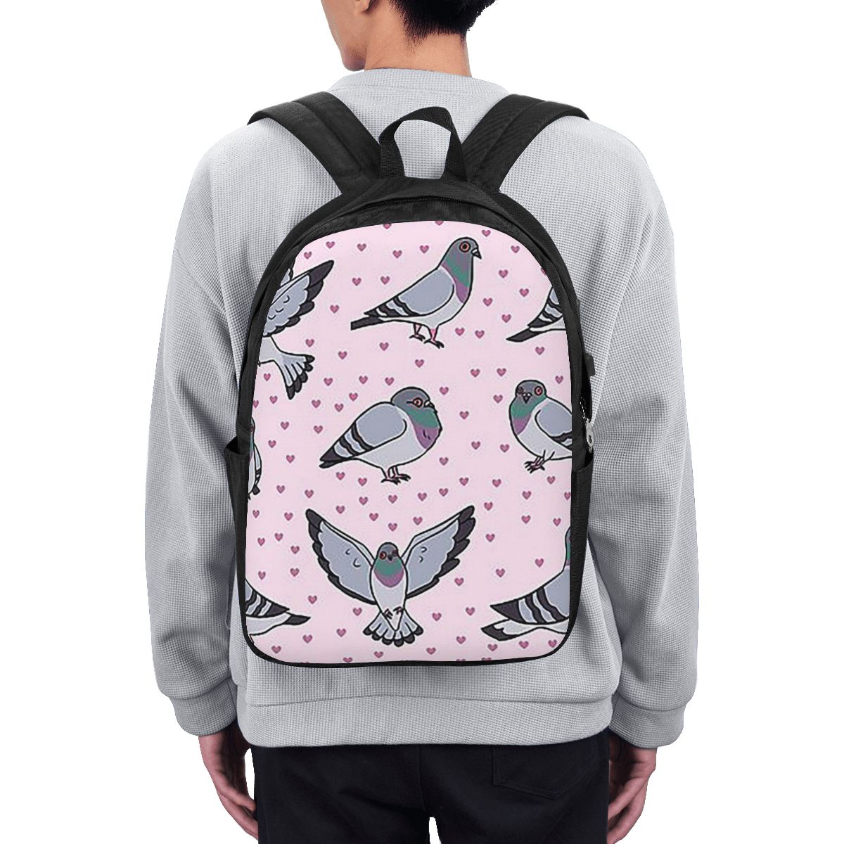 Cute Cartoon Pigeons Pack Back - Women Bags Pack のレビューと価格