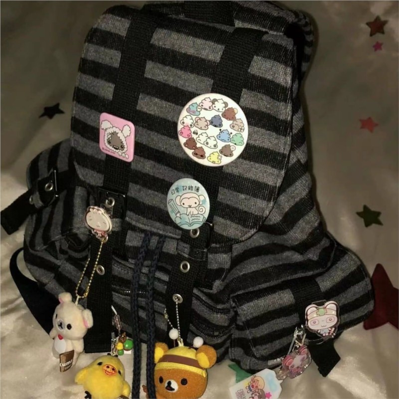 Harajuku Vintage Backpack Wome - Women Bags Medium Size のレビューと価格
