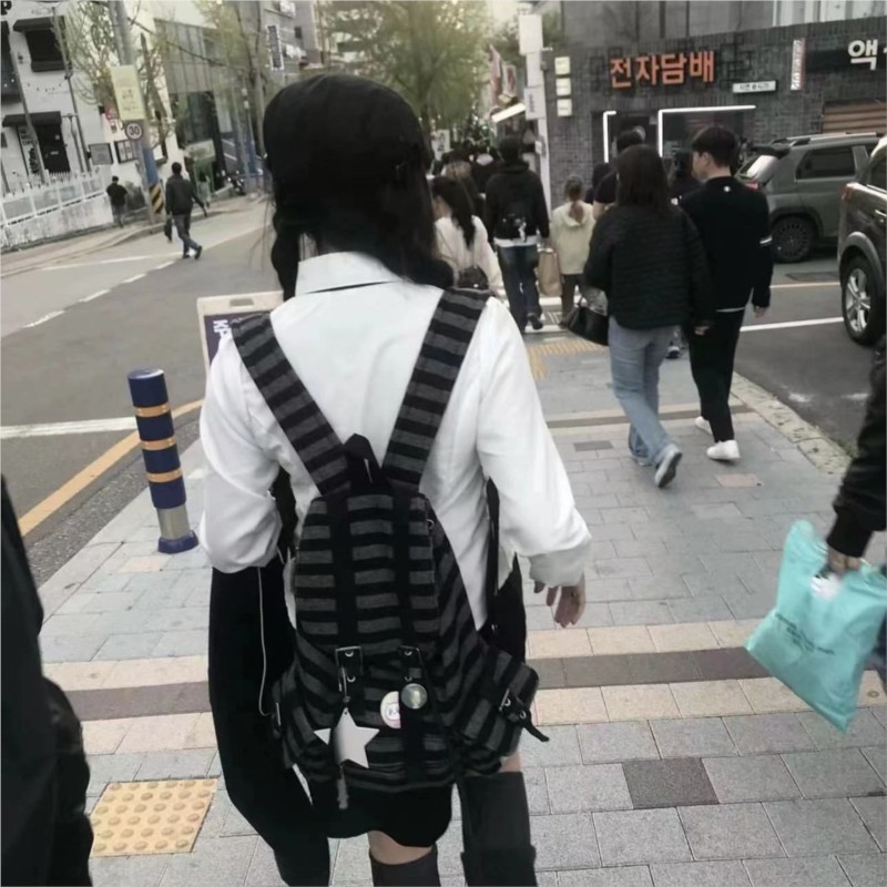 Harajuku Vintage Backpack Wome - Women Bags Medium Size のレビューと価格