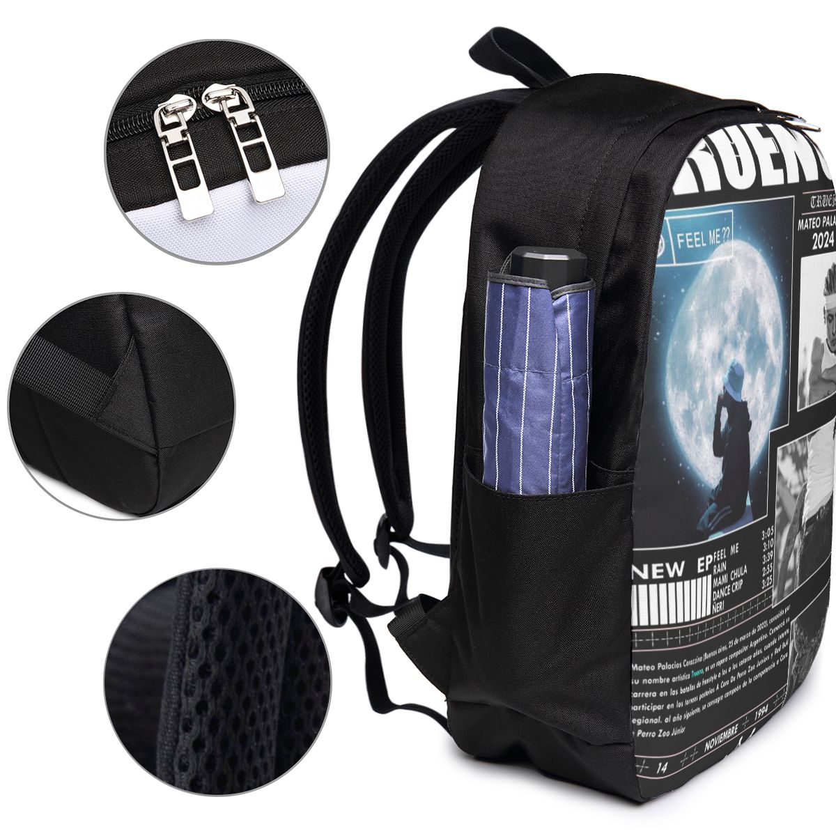 Funny Trueno Hip Hop Rapper Ba - Women Bags For Travel のレビューと価格