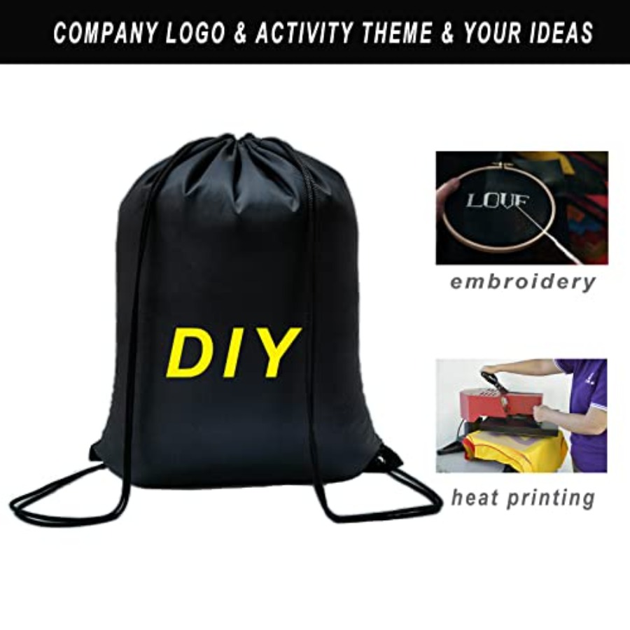 100 Pack Drawstring Backpack B - Women Bags Pack のレビューと価格