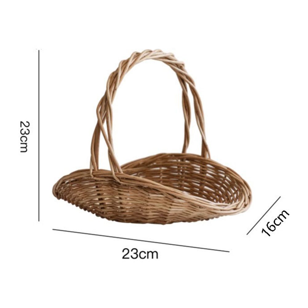Handwoven wicker basket with c - Basket Bag Wicker のレビューと価格