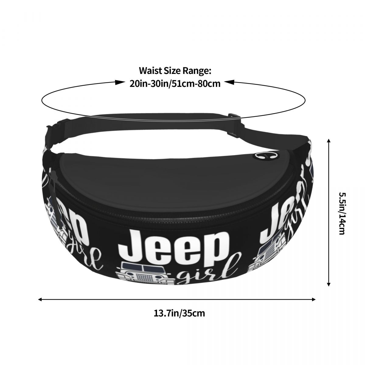 Jeep Girl Waist Bag for Women  - Women'S Jeep Bags のレビューと価格