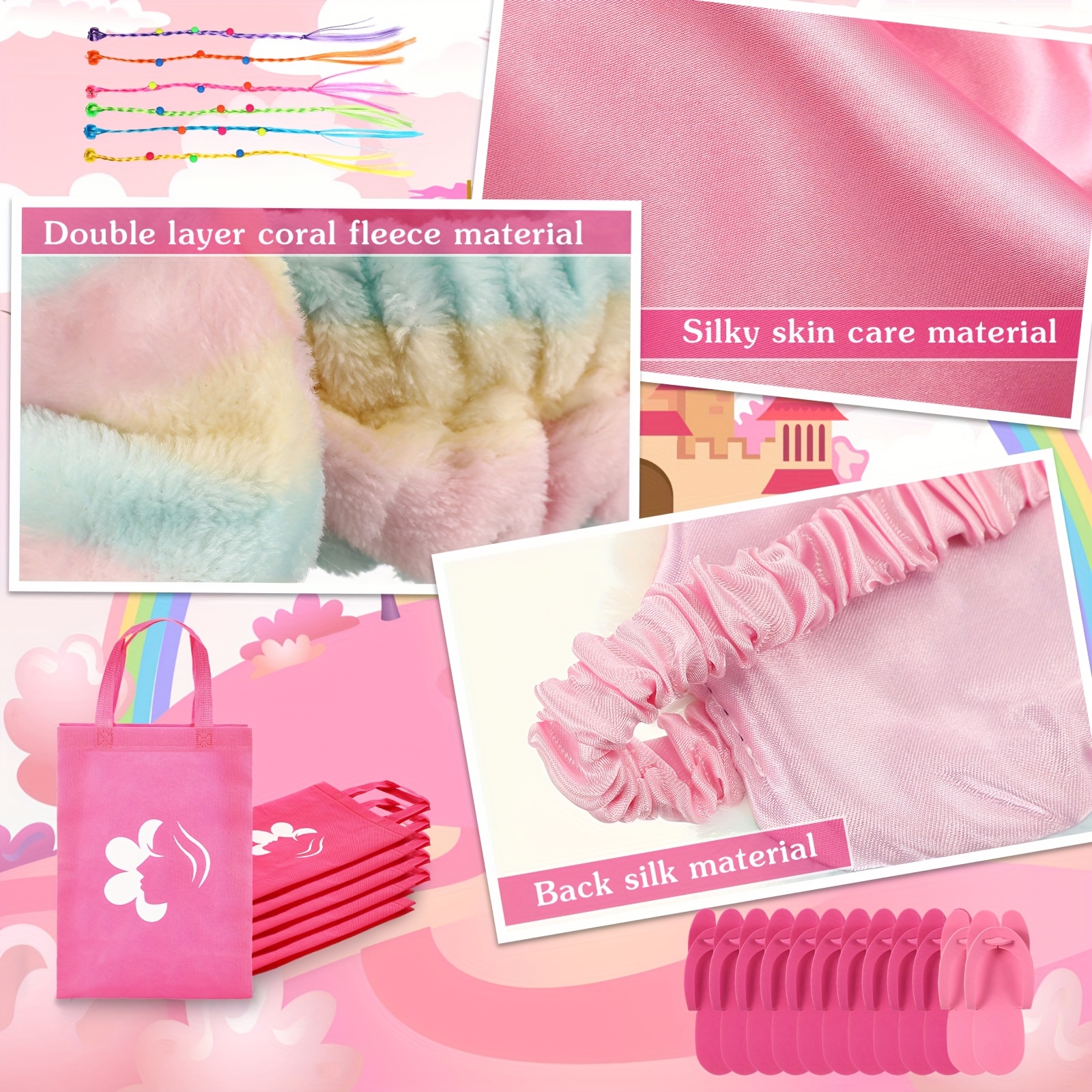 6 Sets Girls Spa Birthady Part - Women Bags Ru のレビューと価格