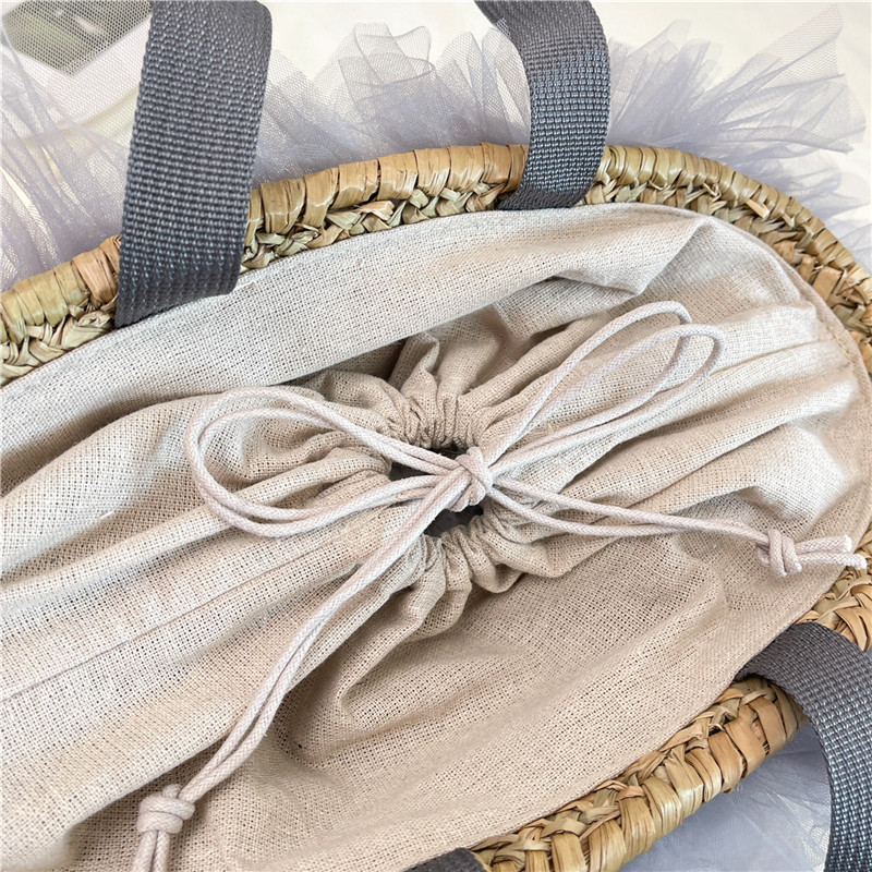 Handwoven Bamboo Handle Wicker - Basket Bag Wicker のレビューと価格