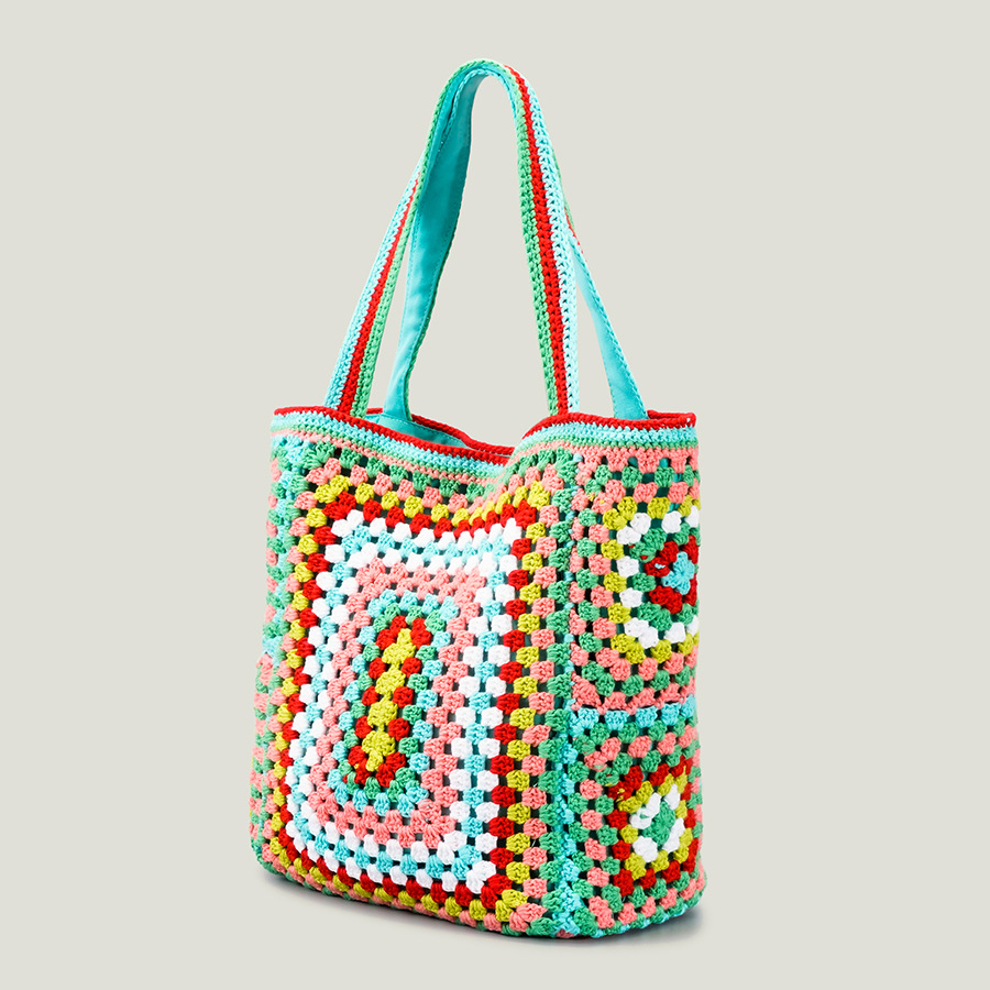 Bohemian Paisley Crochet Women - Crochet Market Bag のレビューと価格