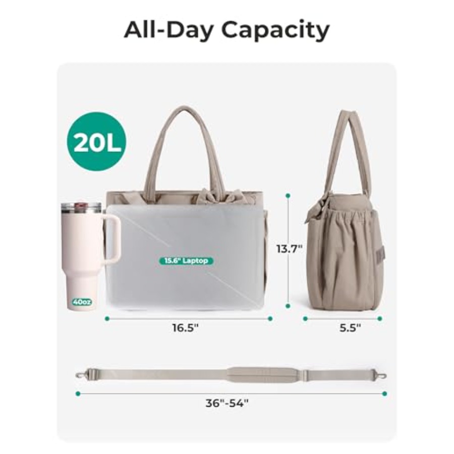 Crush Bow Tote Bag for Women,  - Women'S Work Bags Tote のレビューと価格