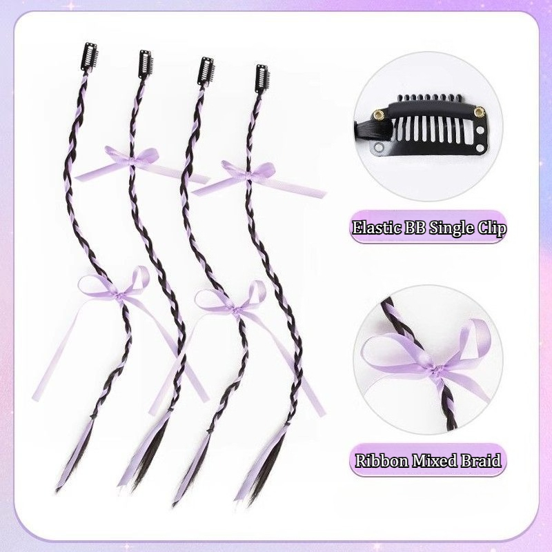 2/4PCS Ribbon Bow Boxing Braid - Women Bags Pack のレビューと価格