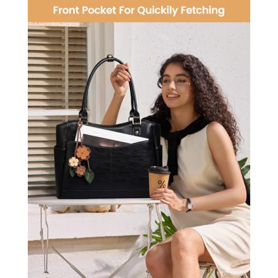 LOVEVOOK Laptop Bag for Women, - Women'S Work Bags Tote のレビューと価格