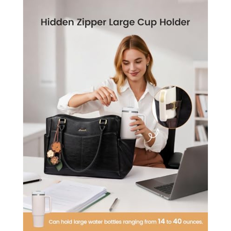 LOVEVOOK Laptop Bag for Women, - Women'S Work Bags Tote のレビューと価格