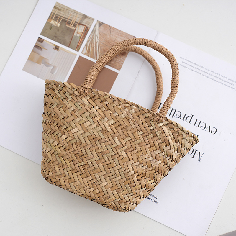 Handmade Wicker Rattan Bag Boh - Basket Bag Wicker のレビューと価格