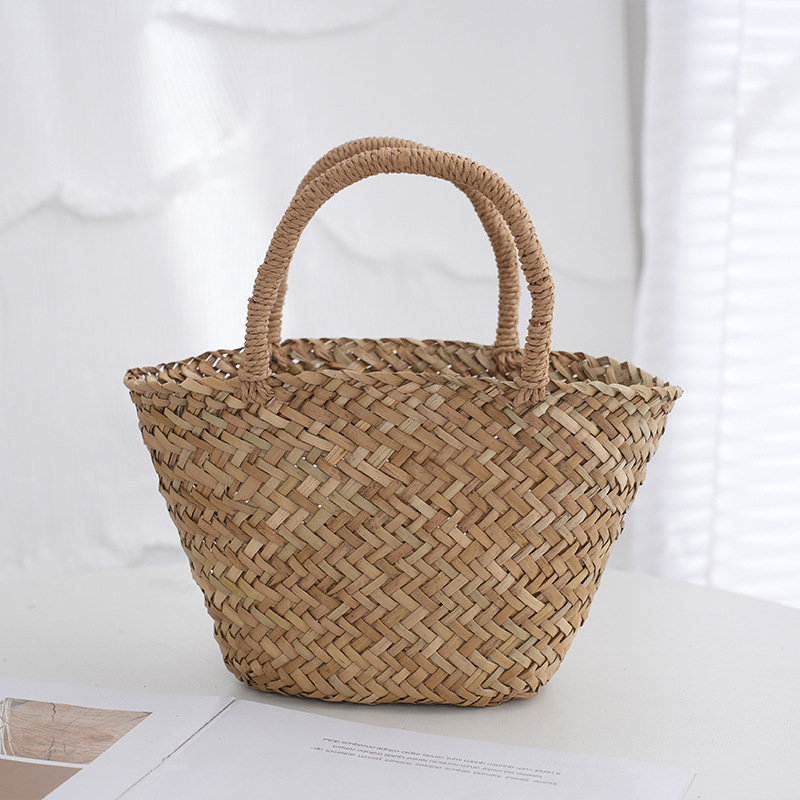 Handmade Wicker Rattan Bag Boh - Basket Bag Wicker のレビューと価格