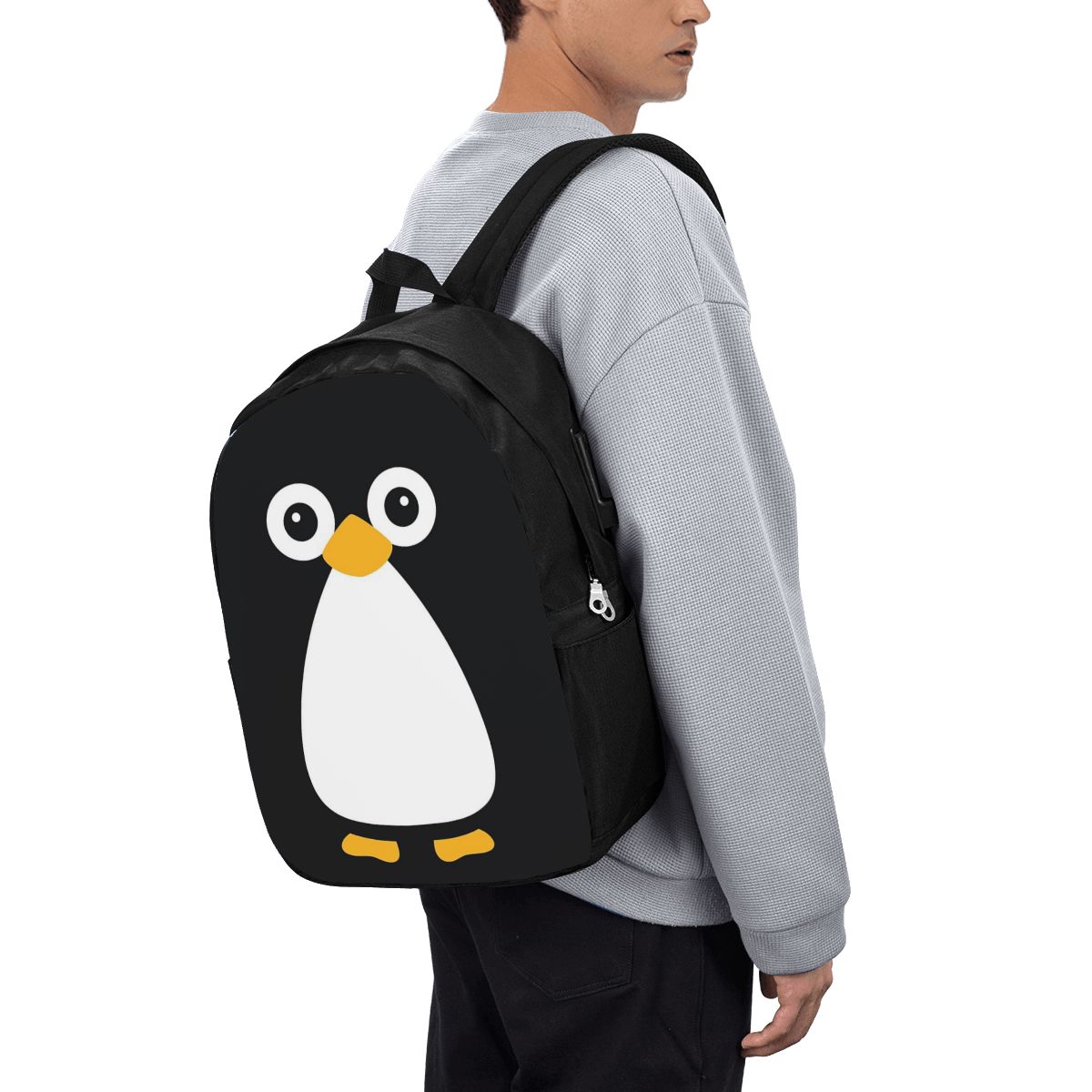 Cute Vector Penguin Backpack T - Women Bags For Travel のレビューと価格