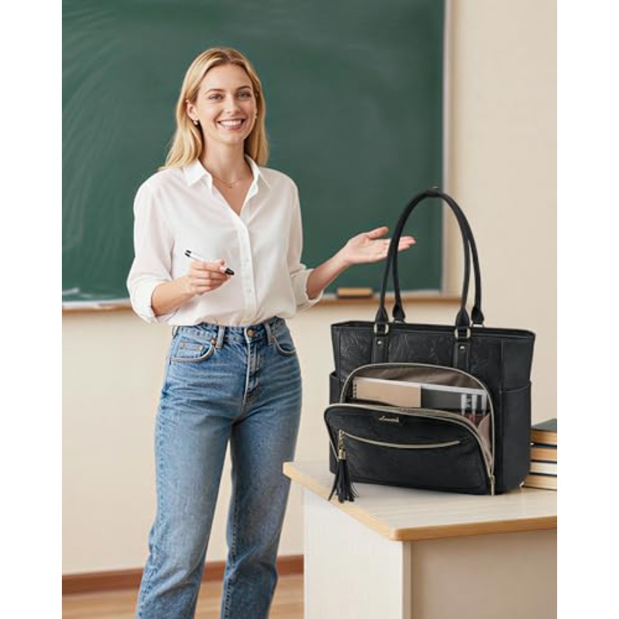 Laptop Tote Bag for Women With - Women'S Work Bags Tote のレビューと価格