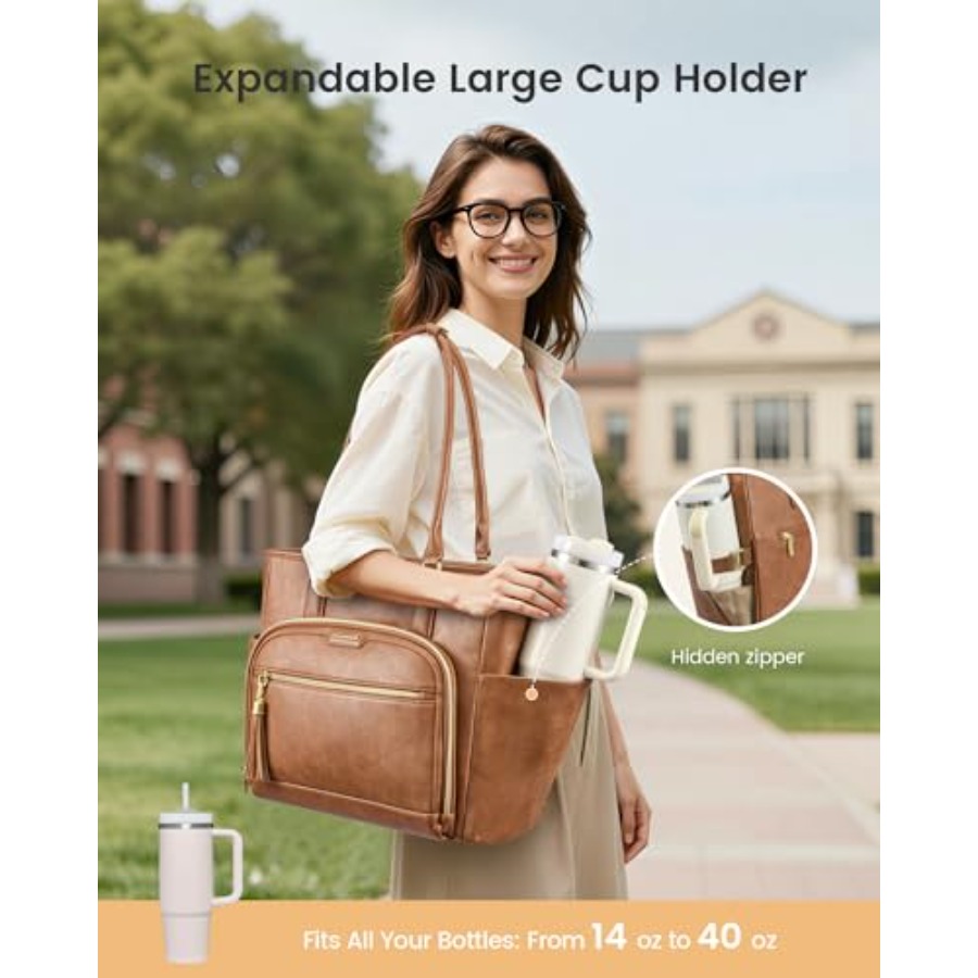 Laptop Tote Bag for Women With - Women'S Work Bags Tote のレビューと価格