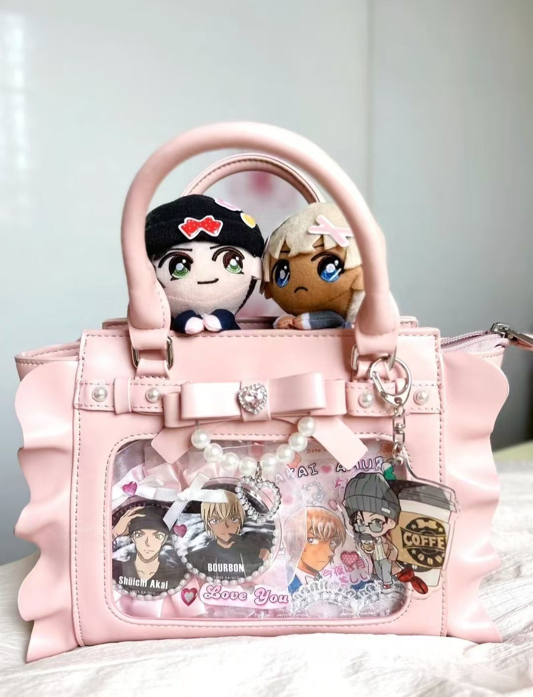 Harajuku Square Pink Ita Bag W - Women'S Japanese Bags のレビューと価格