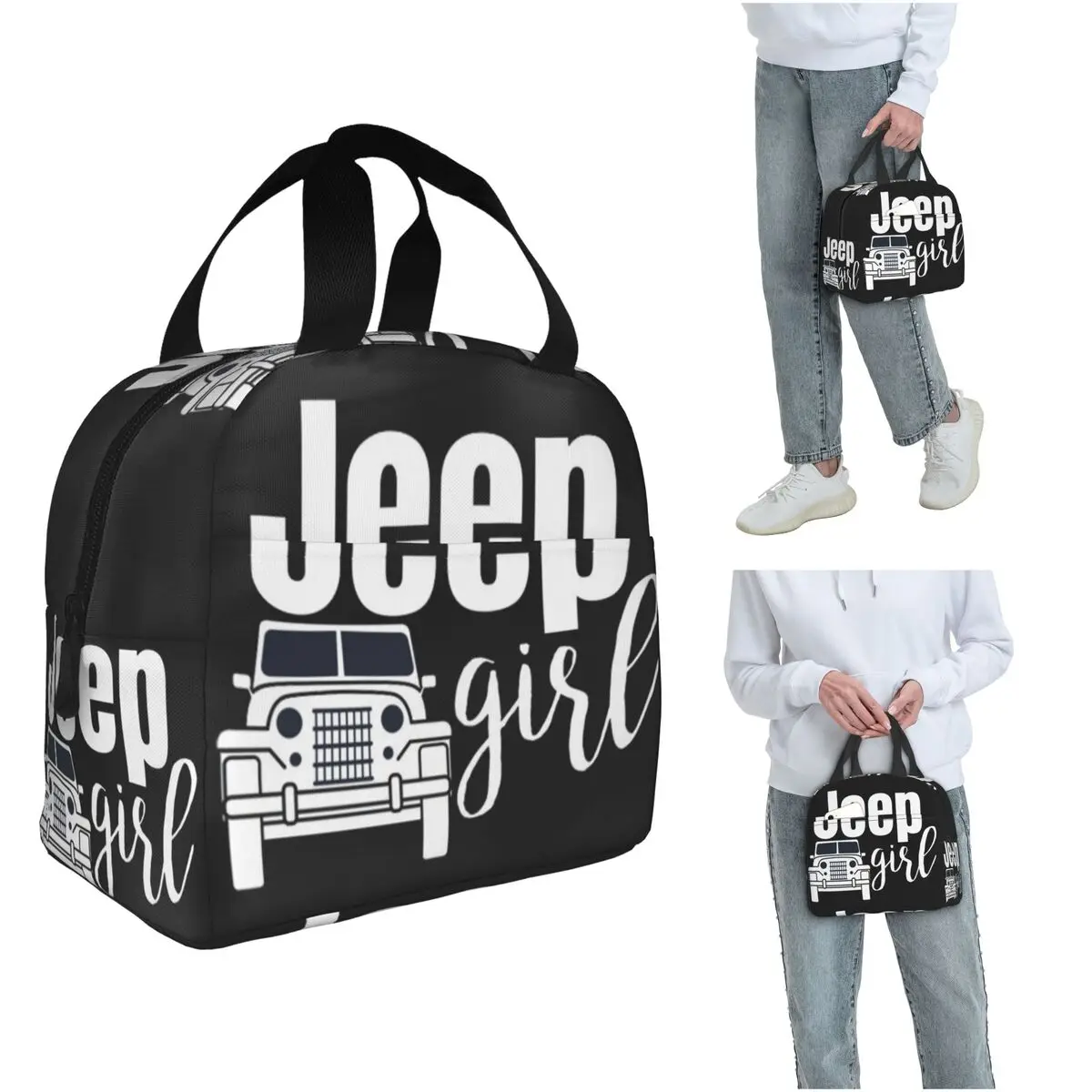 Jeep Girl Insulated Lunch Bag  - Women'S Jeep Bags のレビューと価格