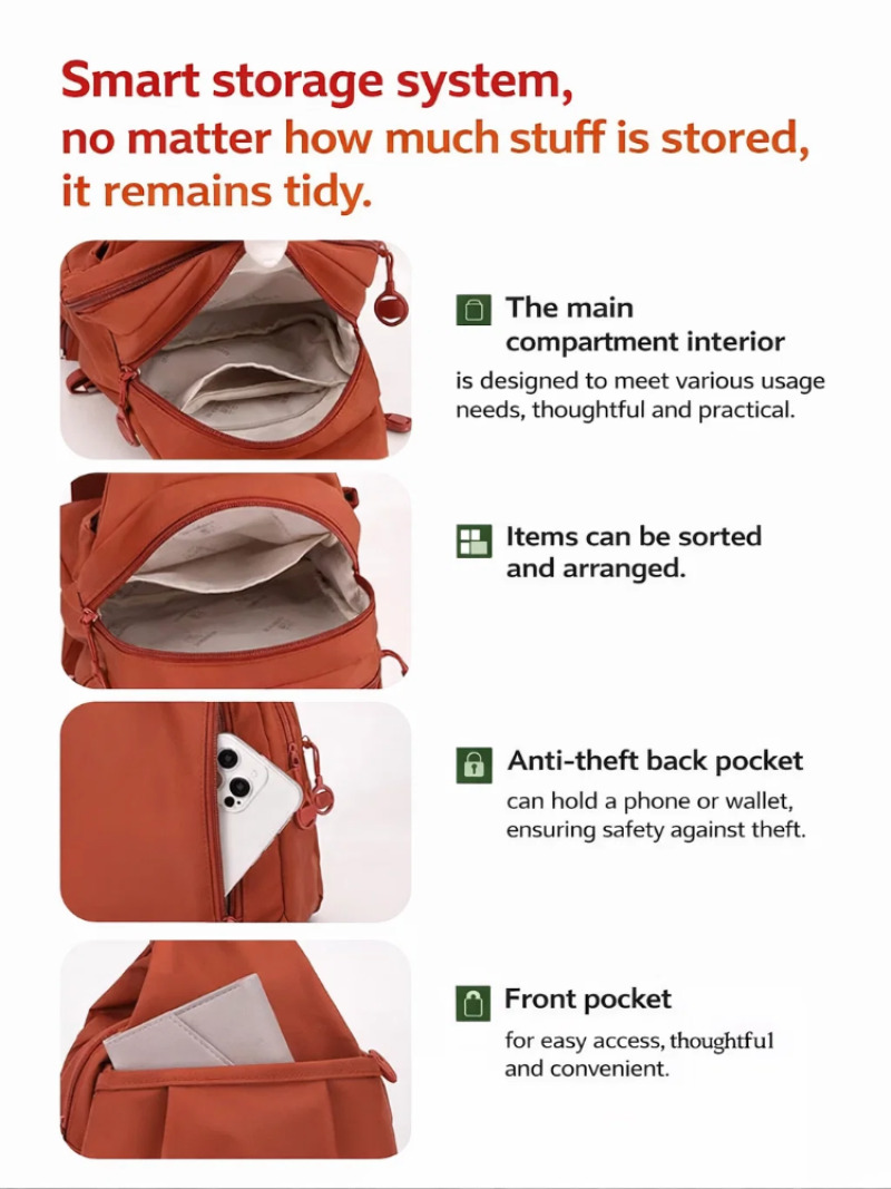 Women's Lightweight Mini Backp - Women Bags Medium Size のレビューと価格