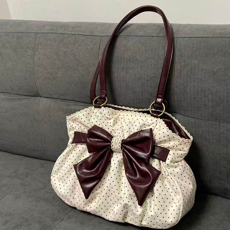 Sweet Bow Shoulder Bag Retro P - Women'S Japanese Bags のレビューと価格